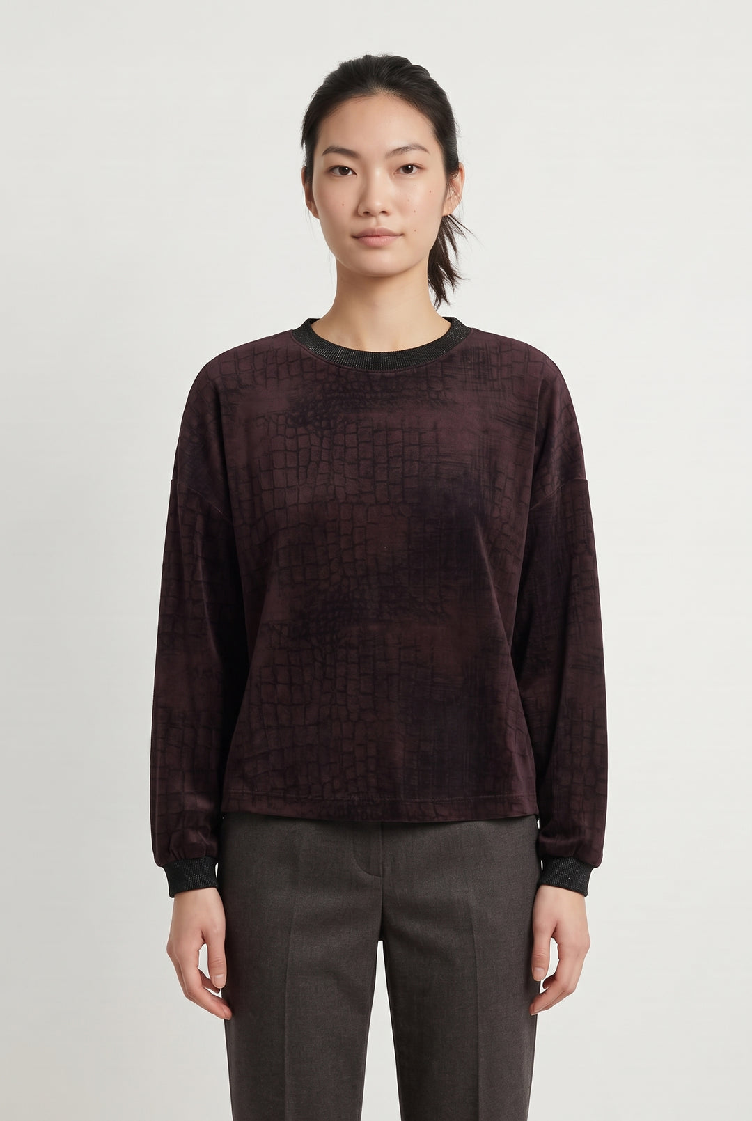 Sweat marron - Taille XS/34