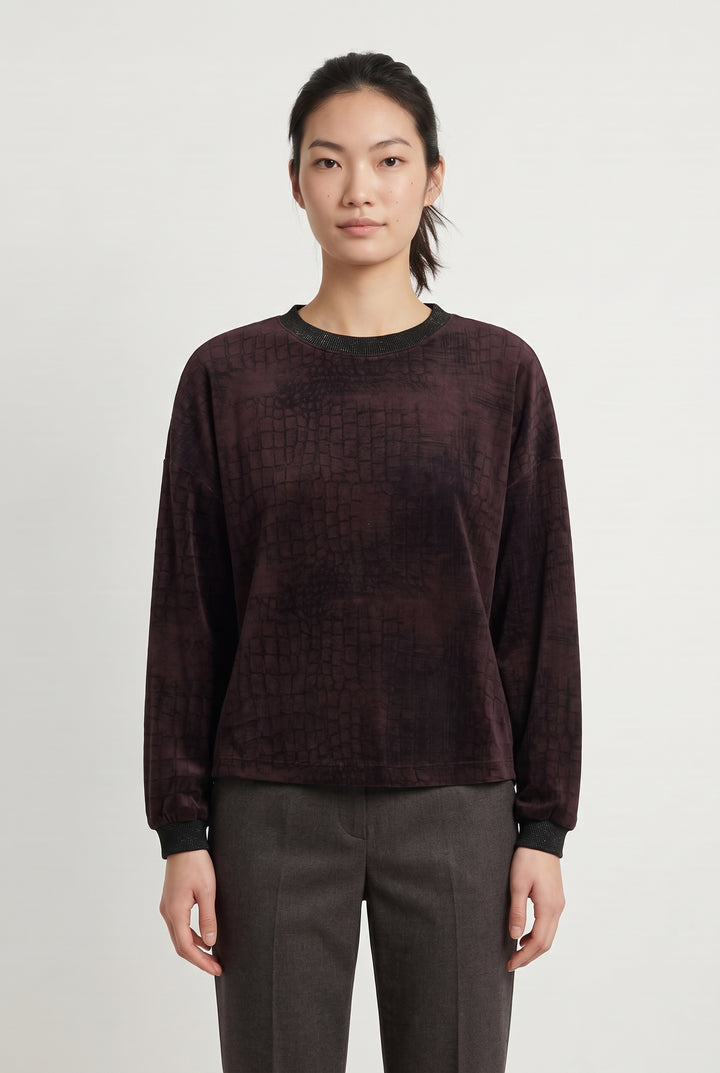 Sweat marron - Taille XS/34