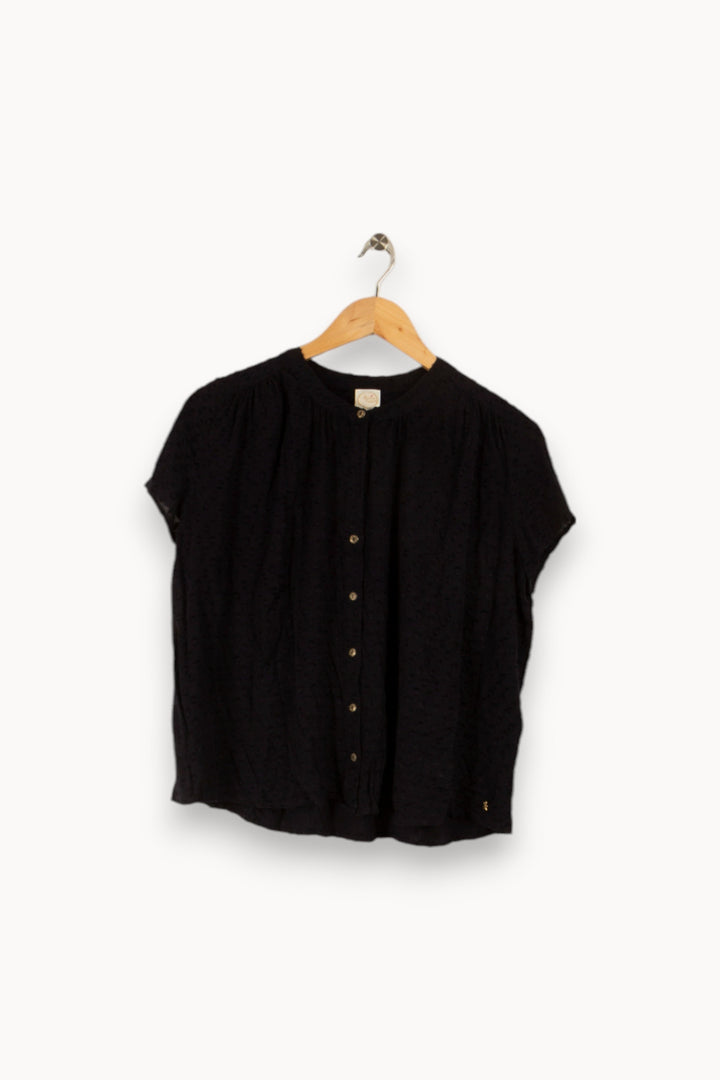 Chemise bleu foncé avec détails - Taille XS/34