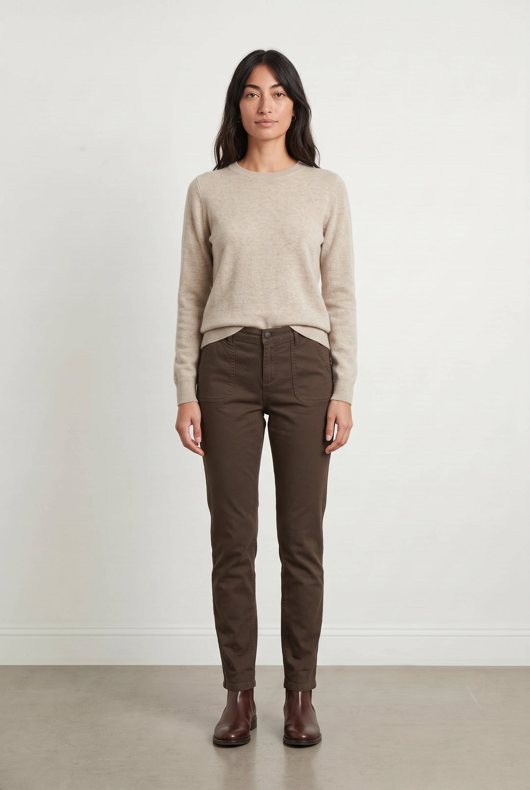 Pantalon Marron - Taille M/38 de la marque ZAPA | PARAD23066 - Vendu par Paradigme - Image 1