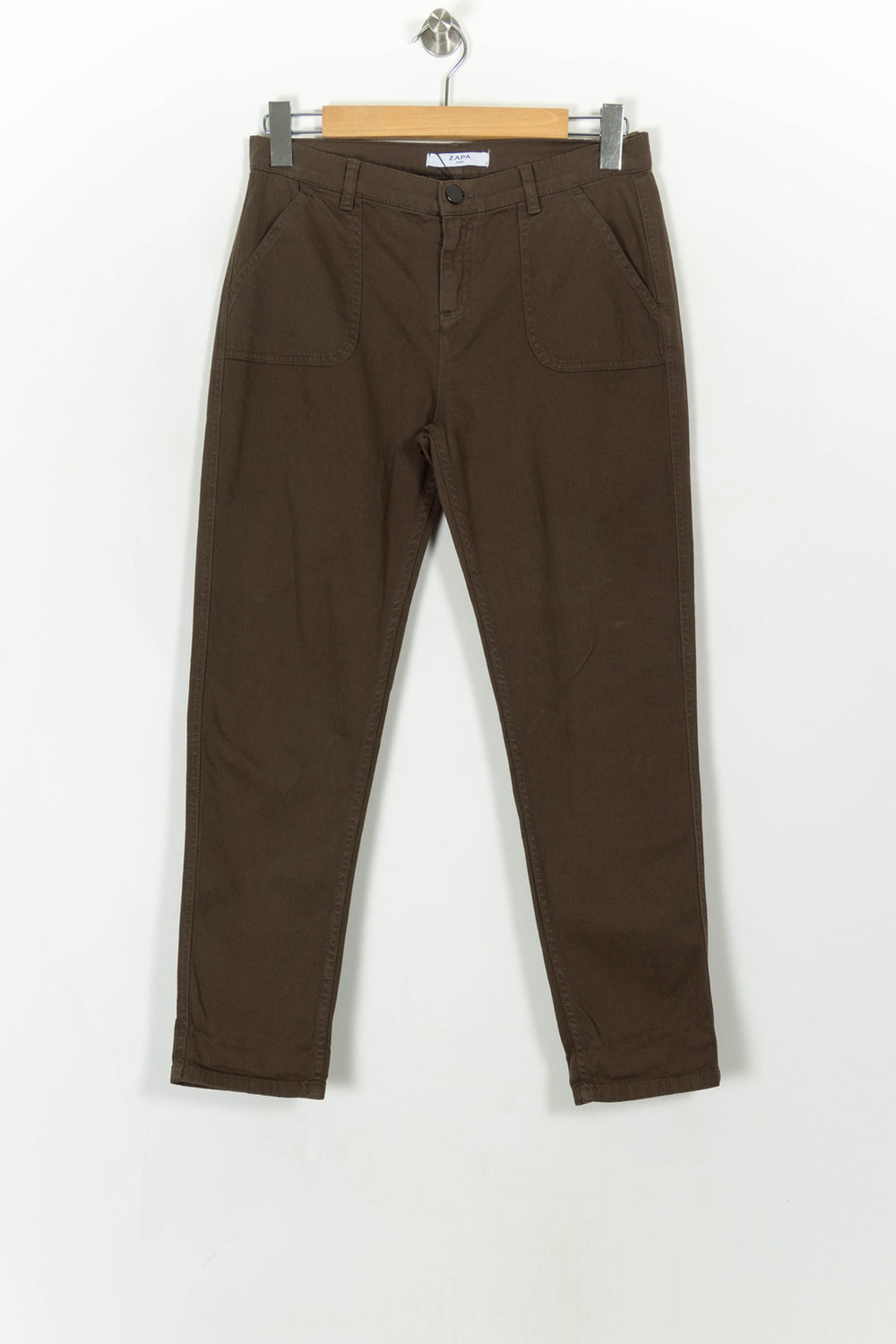 Pantalon Marron - Taille M/38 de la marque ZAPA | PARAD23066 - Vendu par Paradigme - Image 2