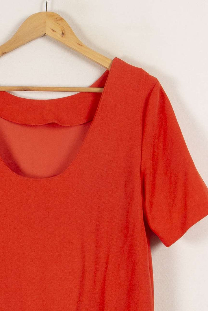 Robe rouge - Taille rose