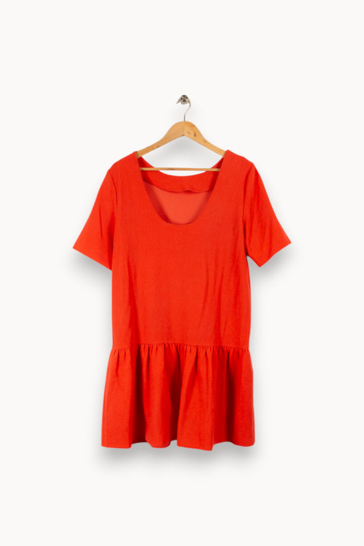 Robe rouge - Taille rose