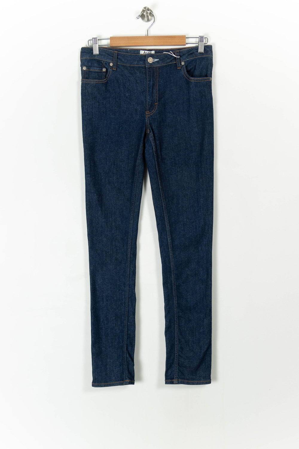 Jean Slim Bleu - Taille M/38 de la marque Acne Studios | PARAD23094 - Vendu par Paradigme - Image 2