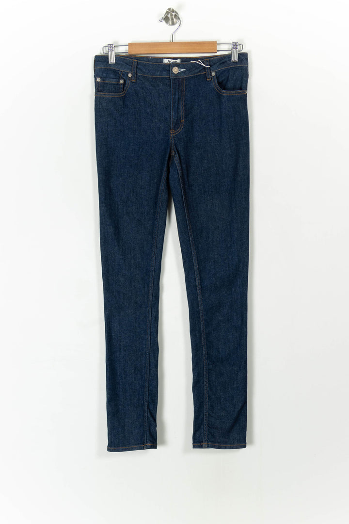 Jean Slim Bleu - Taille M/38 de la marque Acne Studios | PARAD23094 - Vendu par Paradigme - Image 2