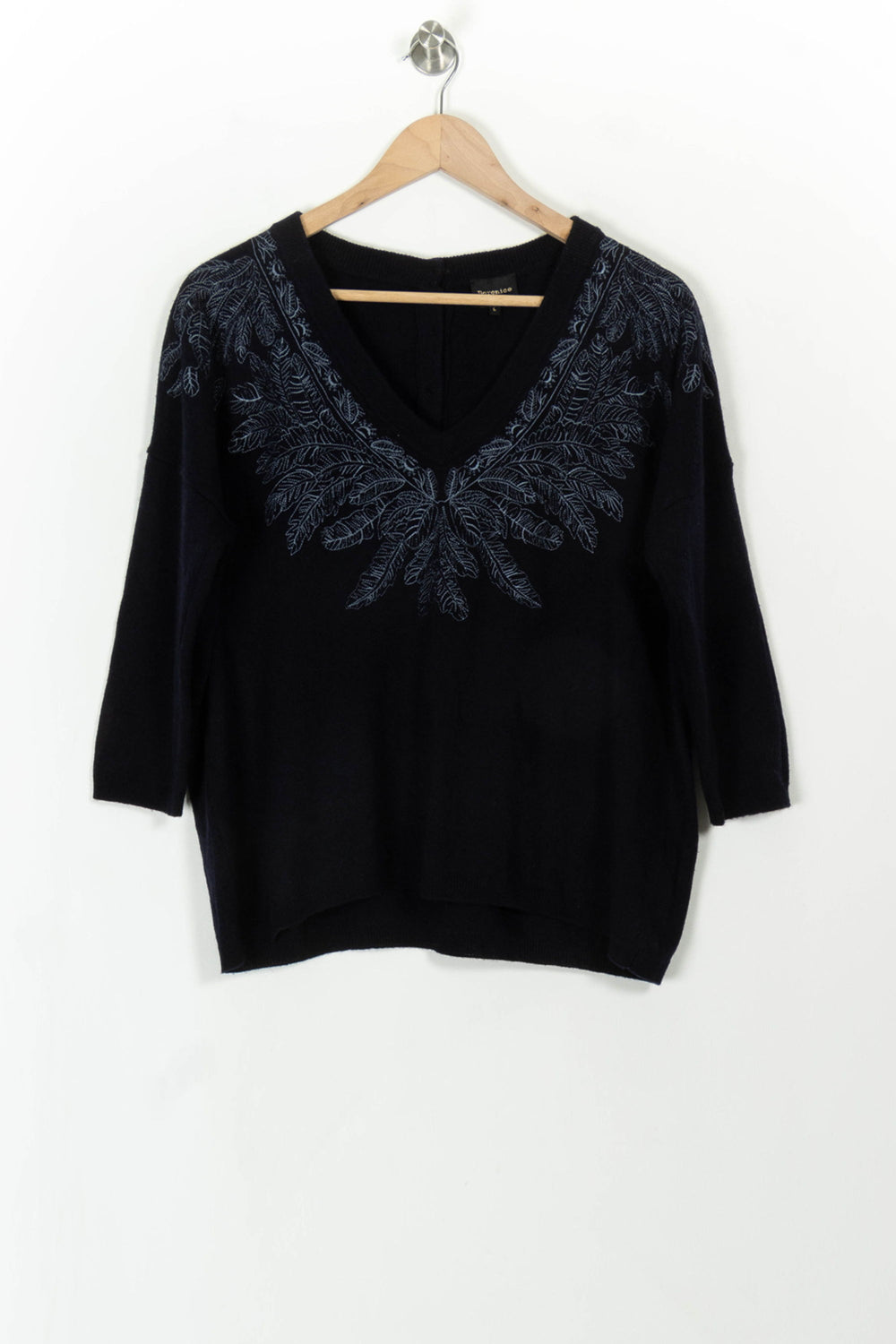 Pull Bleu - Taille L/40 de la marque Bérénice | PARAD23164 - Vendu par Paradigme - Image 2