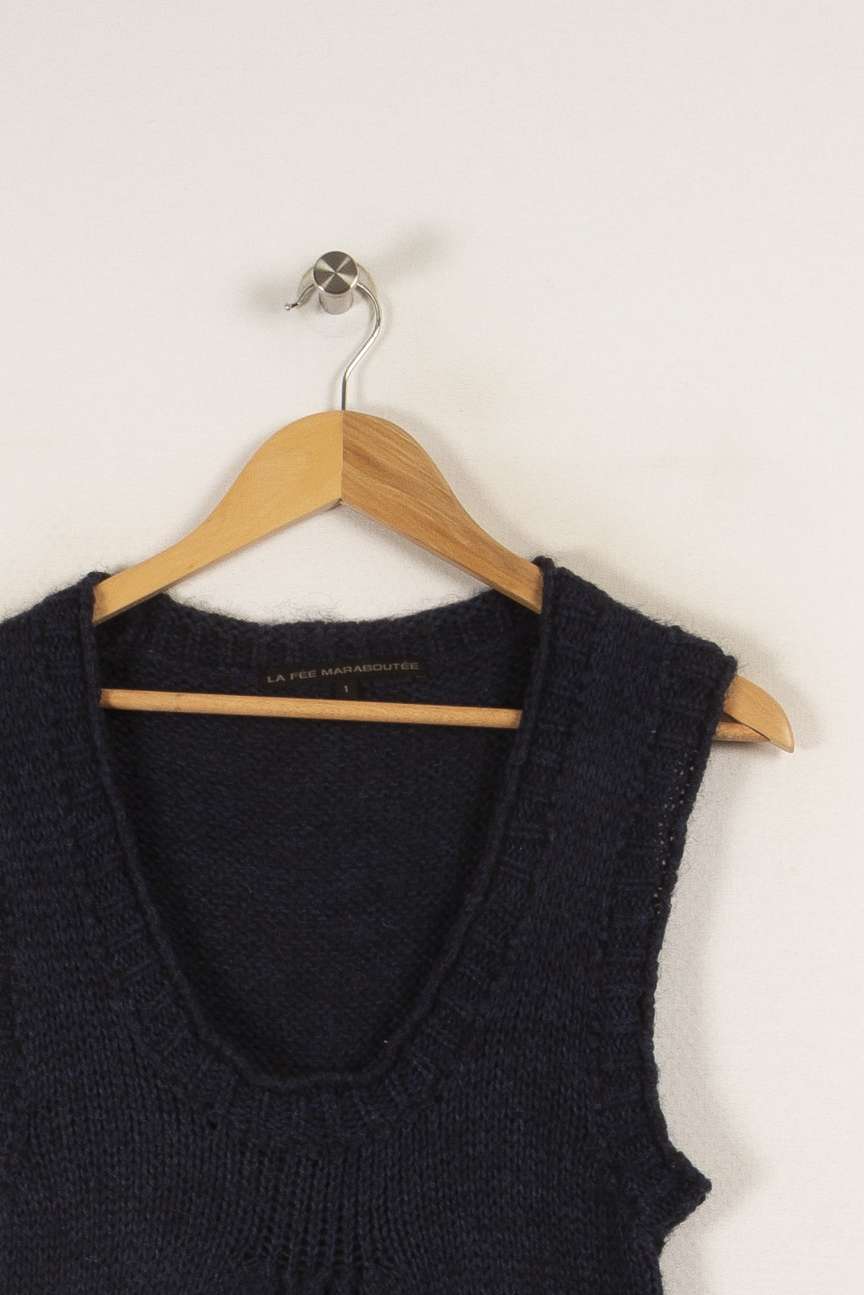 Pull long bleu - Taille S/36