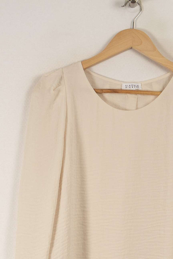 Blouse beige - Taille S/36