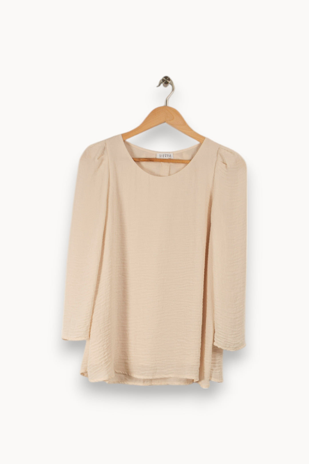 Blouse beige - Taille S/36