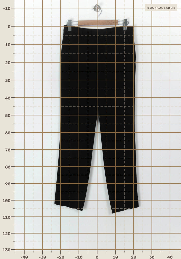 Pantalon Noir - Taille L/40 de la marque Agnès b. | PARAD23309 - Vendu par Paradigme - Image 4