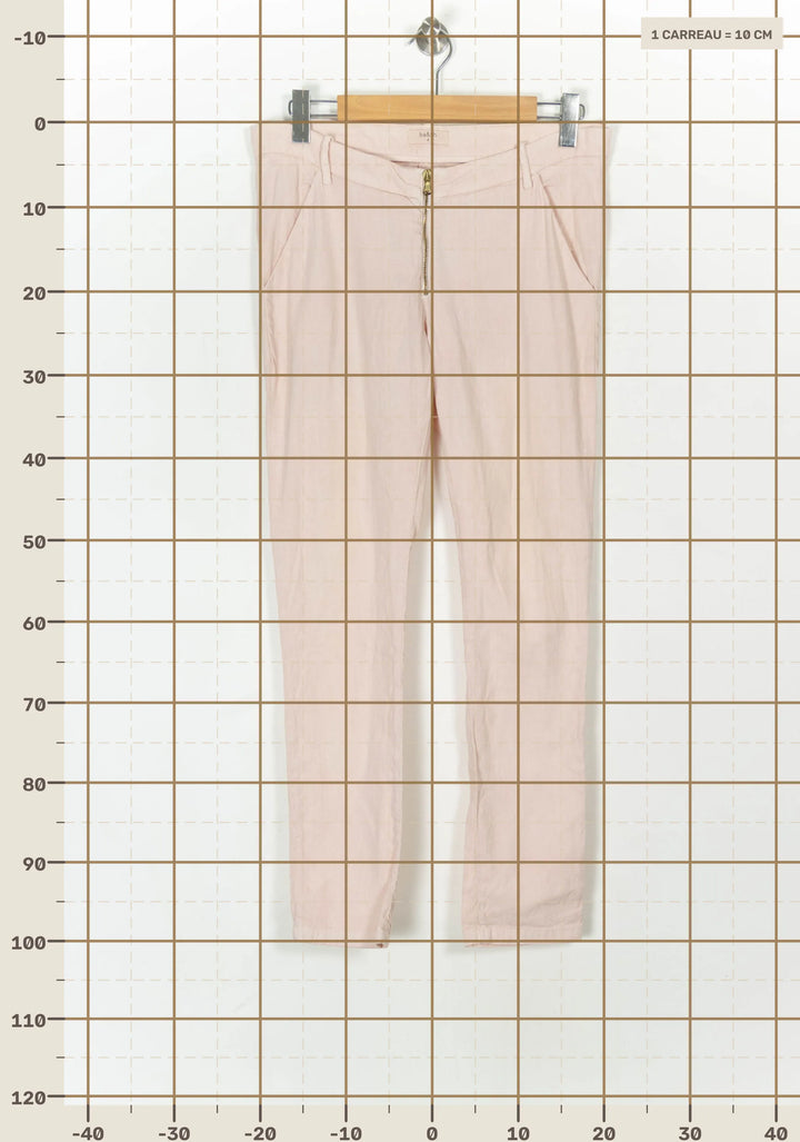 Pantalon Rose - Taille M/38 de la marque ba&amp;sh | PARAD23313 - Vendu par Paradigme - Image 4