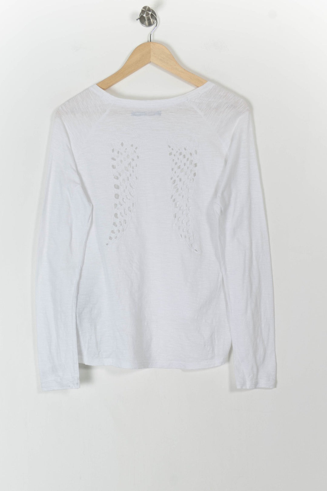 Tee-shirt à Manches Longues Blanc - Taille S/36 de la marque Bérénice | PARAD23376 - Vendu par Paradigme - Image 4