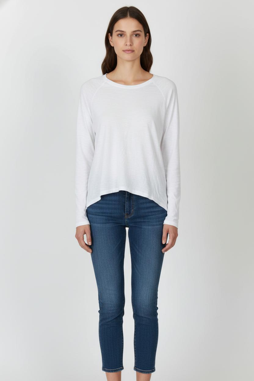 Tee-shirt à Manches Longues Blanc - Taille S/36 de la marque Bérénice | PARAD23376 - Vendu par Paradigme - Image 1