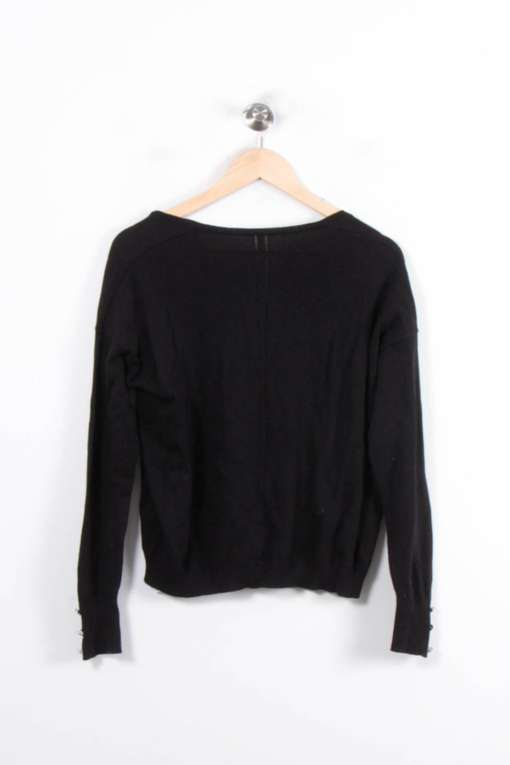 Pull Noir - Taille L/40 de la marque I.Code | PARAD23387 - Vendu par Paradigme - Image 4