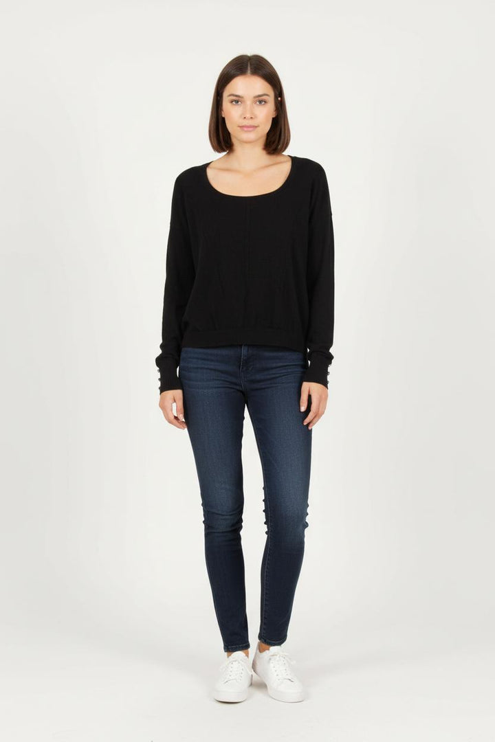 Pull Noir - Taille L/40 de la marque I.Code | PARAD23387 - Vendu par Paradigme - Image 1