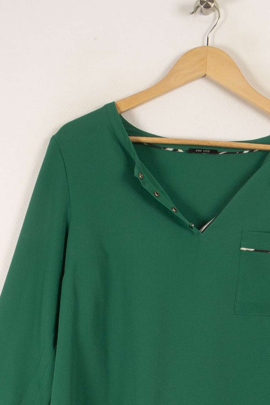 Blouse verte - Taille L/40