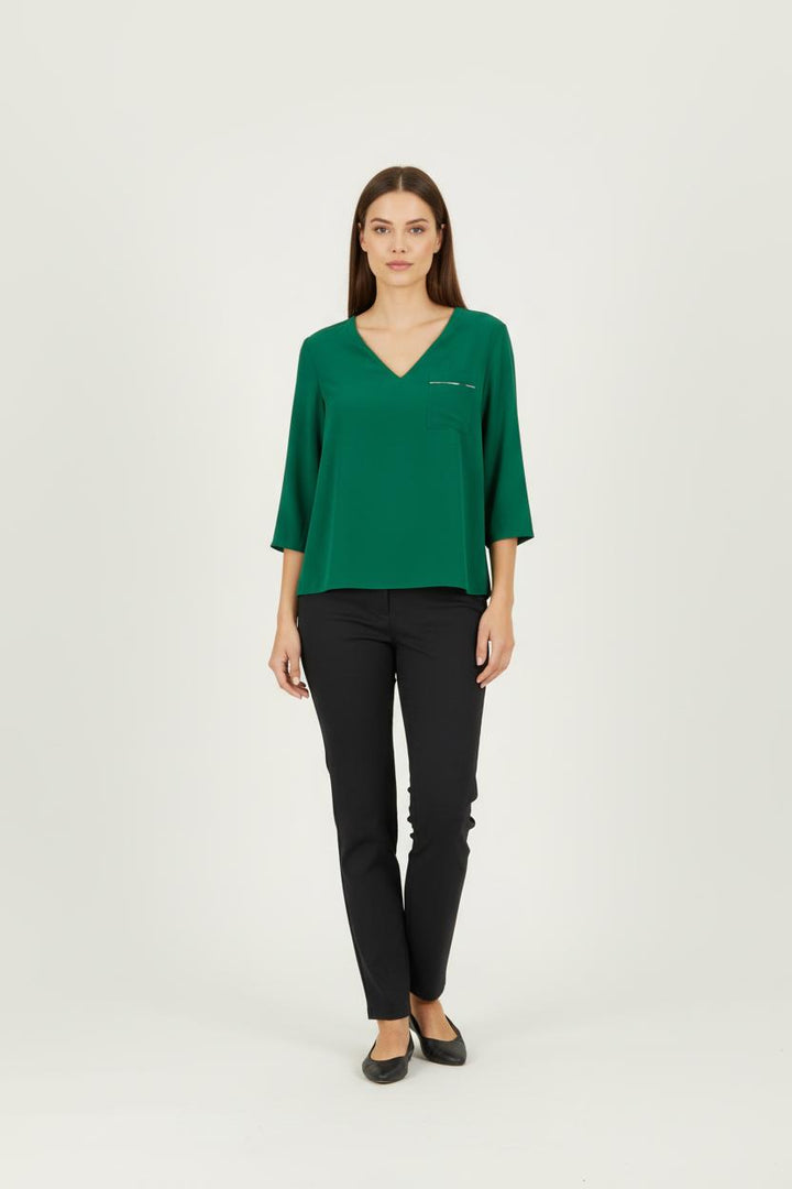 Blouse verte - Taille L/40