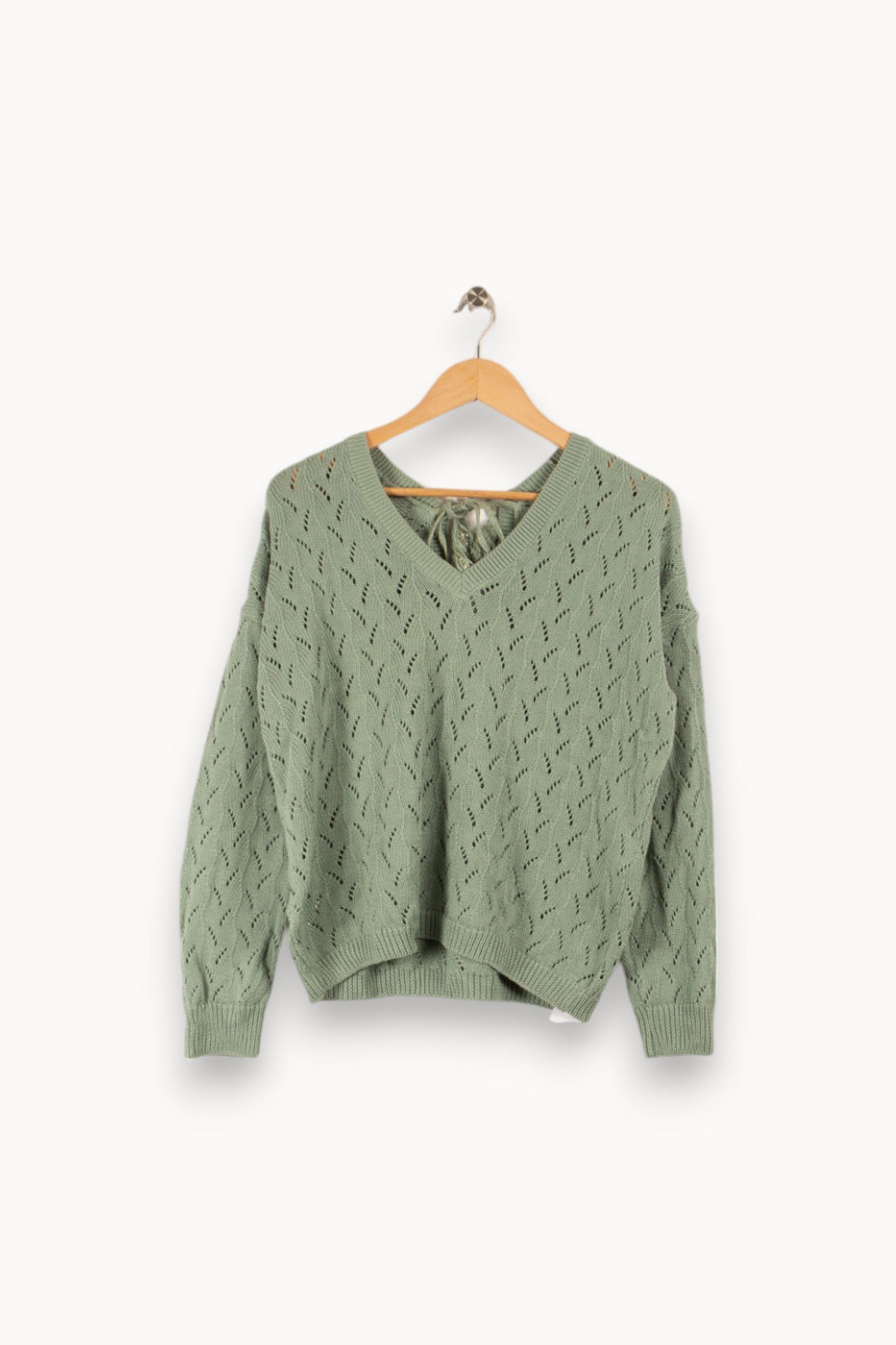 Pull vert - Taille S/36