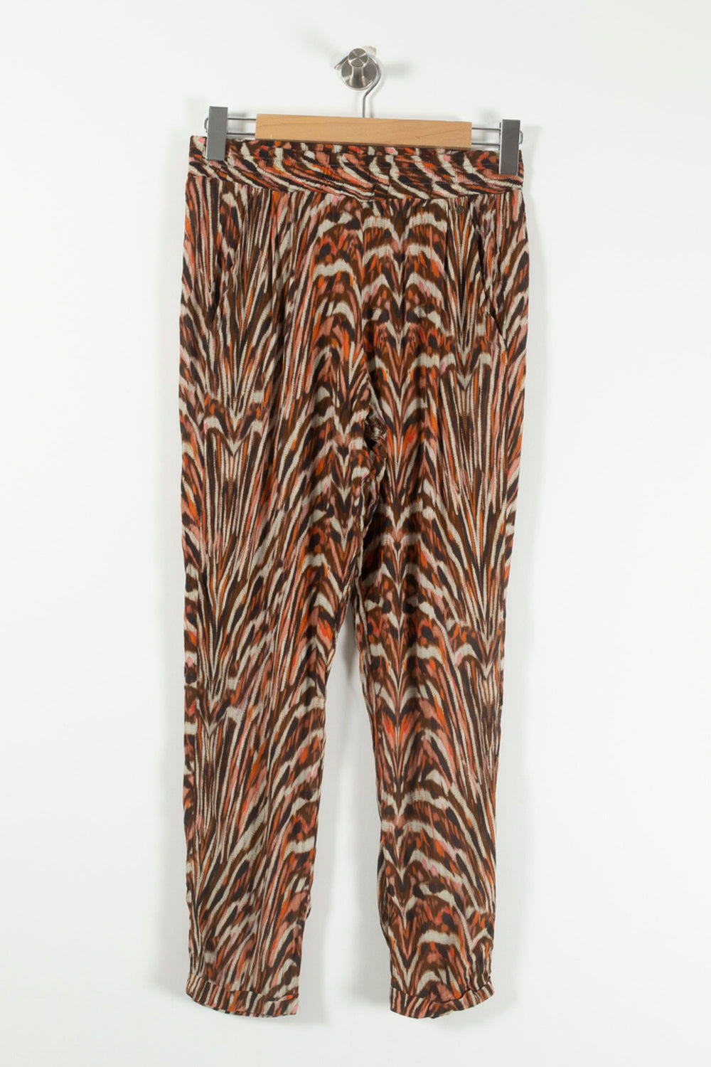 Pantalon Imprimé Multicolore - Taille M/38 de la marque IKKS | PARAD23494 - Vendu par Paradigme - Image 2