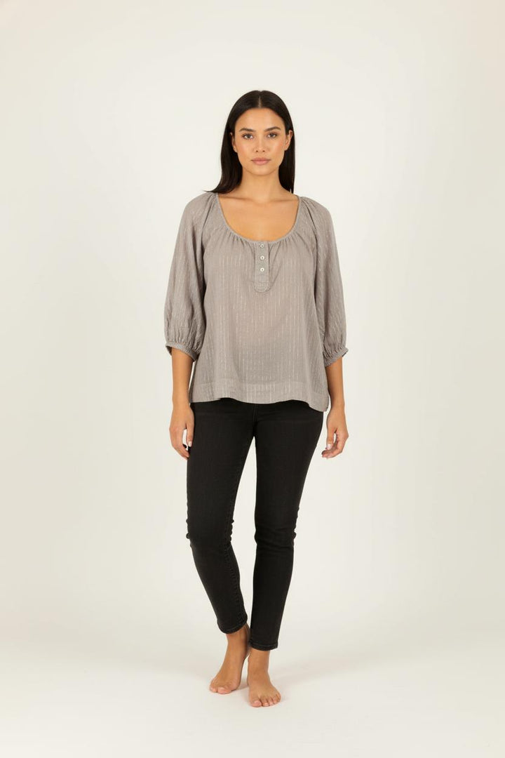 Blouse grise - Taille XL/42