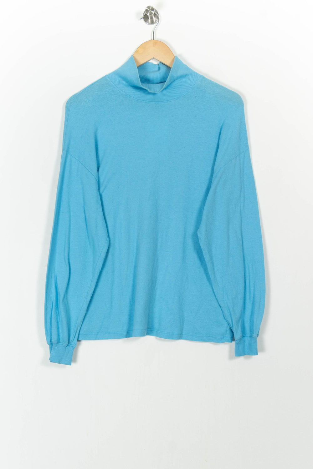 Tee-shirt Bleu - Taille S/36 de la marque American Vintage | PARAD23552 - Vendu par Paradigme - Image 2
