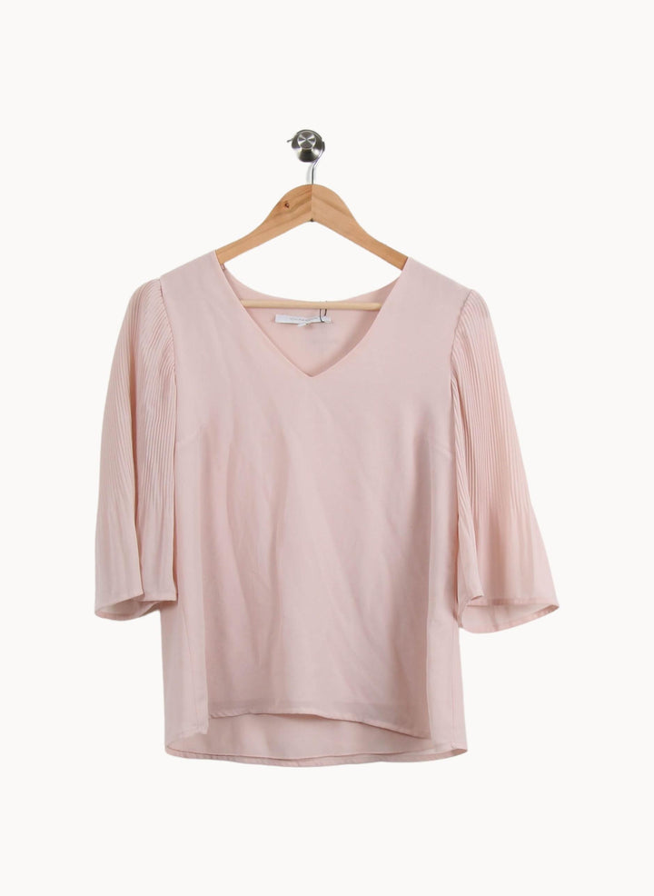 Blouse Rose - Taille S/36 de la marque La Fée Maraboutée | PARAD23559 - Vendu par Paradigme - Image 2