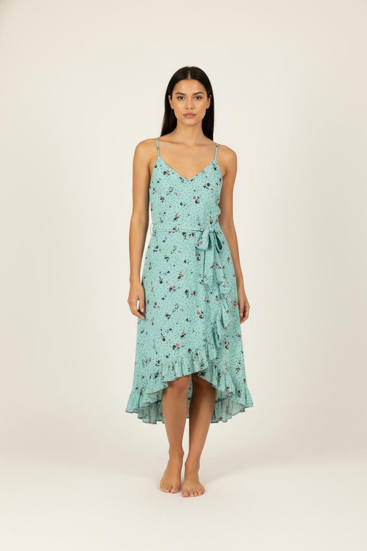 Robe midi bleue - Taille S/36