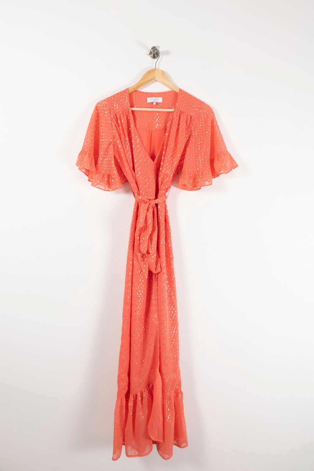 Robe Longue Orange - Taille XS/34 de la marque Opullence | PARAD23615 - Vendu par Paradigme - Image 2