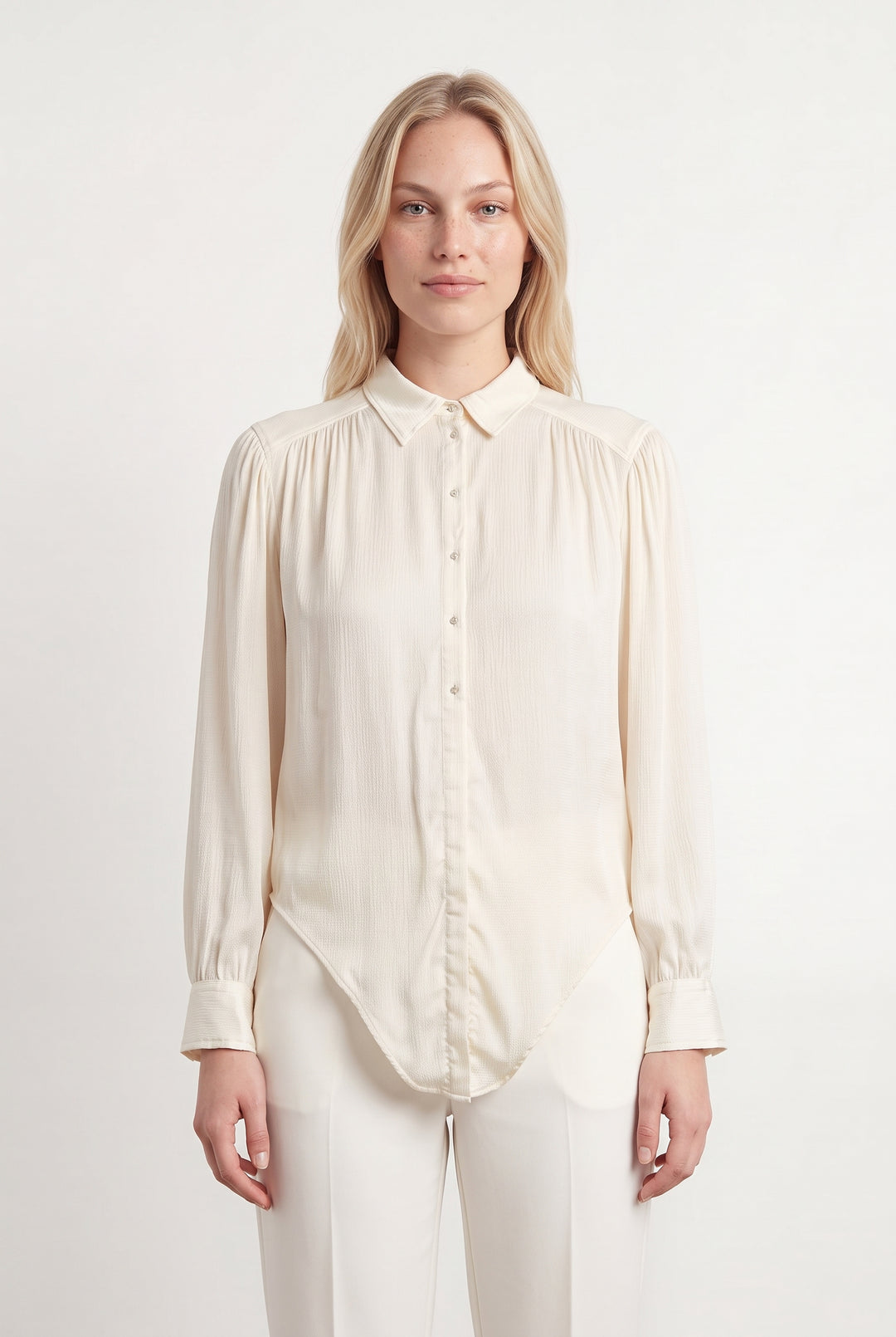 Blouse Beige - Taille L/40 de la marque ba&amp;sh | PARAD23628 - Vendu par Paradigme - Image 1