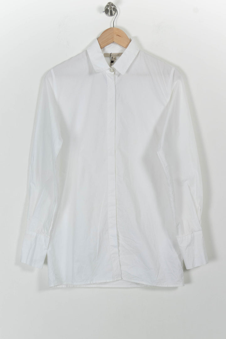 Chemisier Blanc - Taille S/36 de la marque La Fée Maraboutée | PARAD23662 - Vendu par Paradigme - Image 2