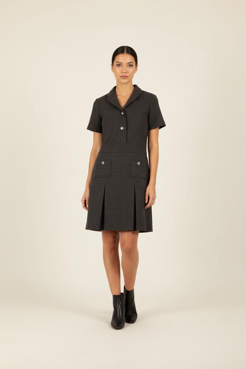 Robe - Taille Gris de la marque Maje | PARAD23675 - Vendu par Paradigme - Image 1