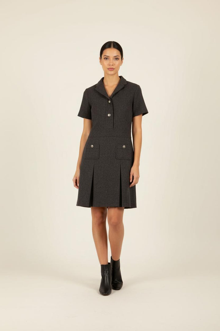 Robe - Taille Gris de la marque Maje | PARAD23675 - Vendu par Paradigme - Image 1