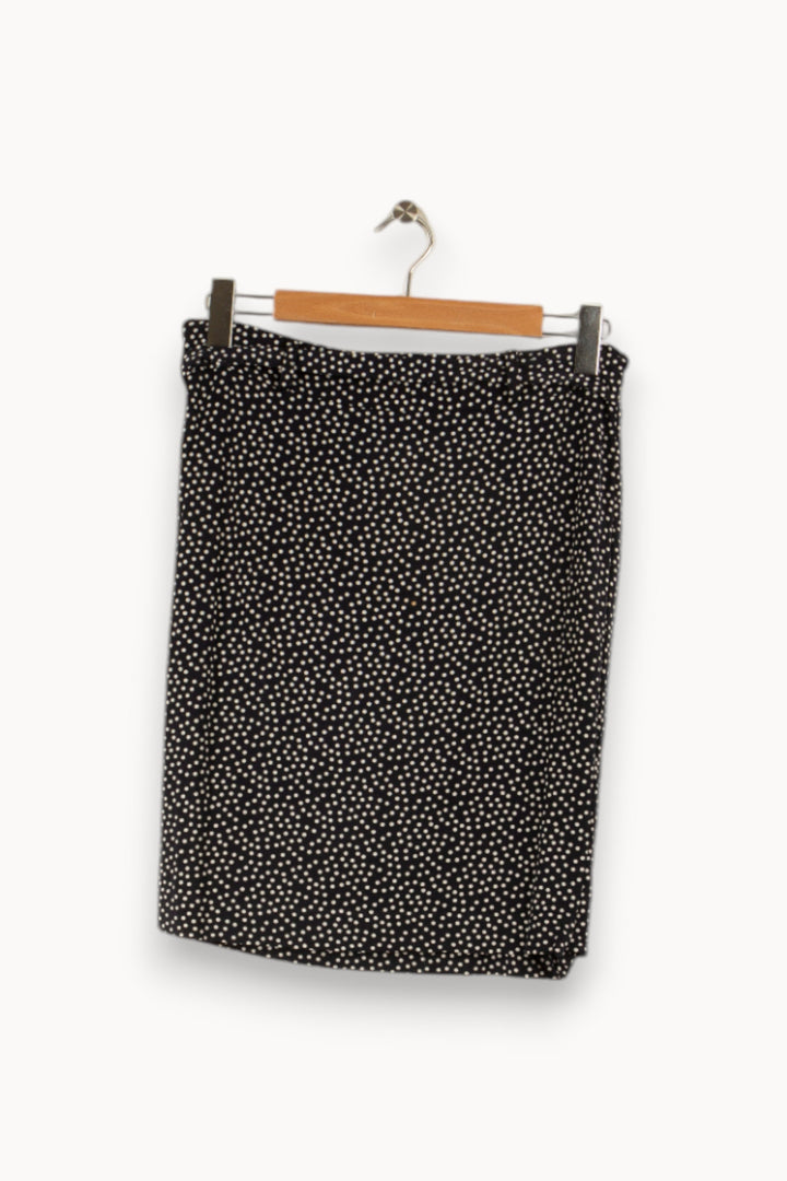 Jupe à pois blancs - Taille L/40