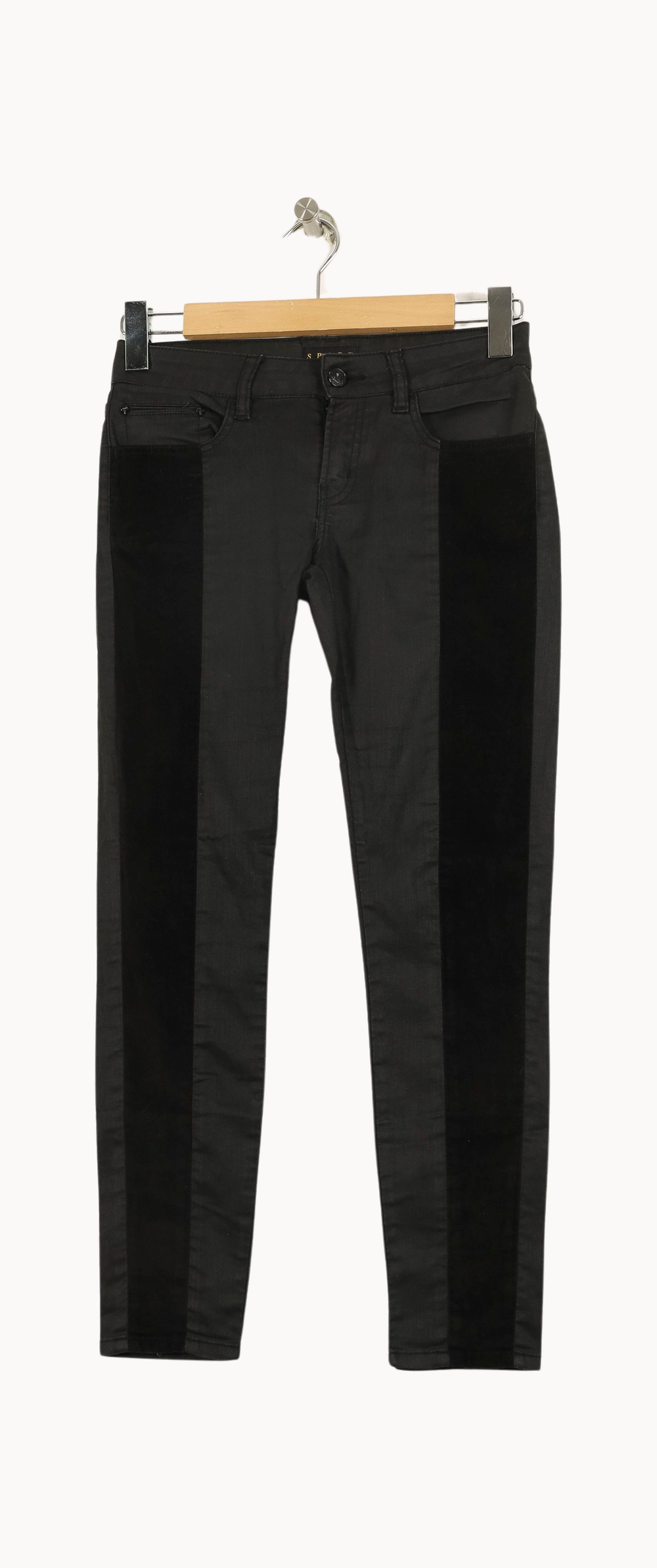 Jeans Noir - Taille XS/34 de la marque The Kooples - Sport | PARAD23730 - Vendu par Paradigme - Image 2
