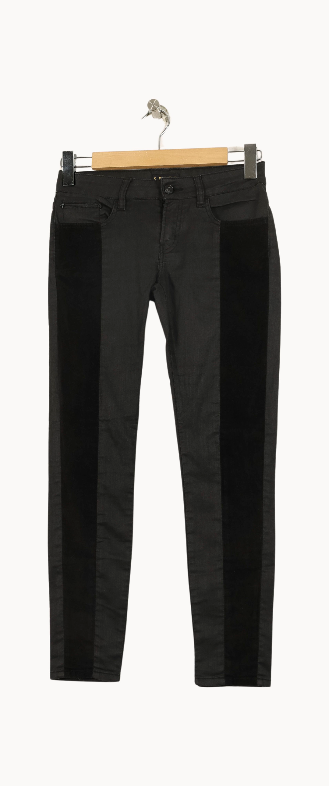 Jeans Noir - Taille XS/34 de la marque The Kooples - Sport | PARAD23730 - Vendu par Paradigme - Image 2