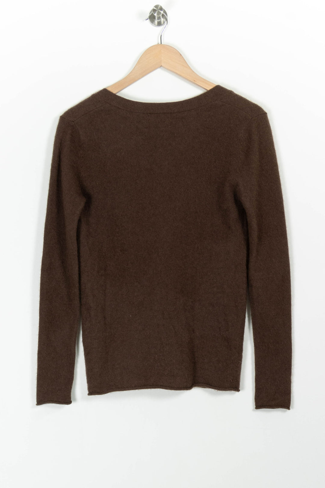 Cardigan Marron - Taille XS/34 de la marque Ines de la Fressange Paris | PARAD23734 - Vendu par Paradigme - Image 4