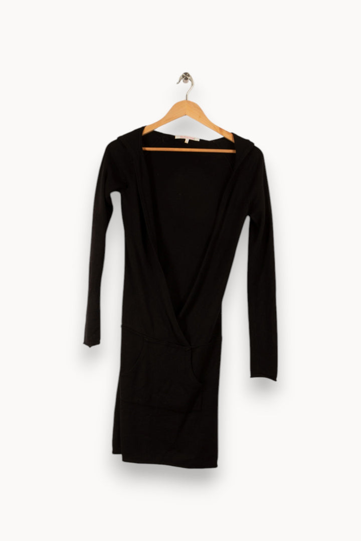 Robe à capuche en soie-cachemire - Taille S/36