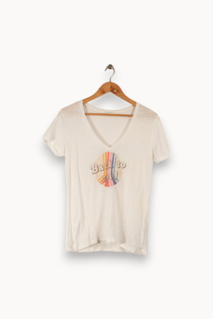 Tee-shirt Blanc - Taille M/38