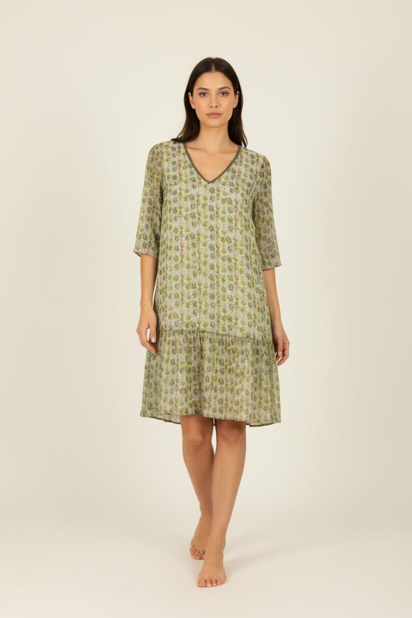 Robe verte - Taille XS/34
