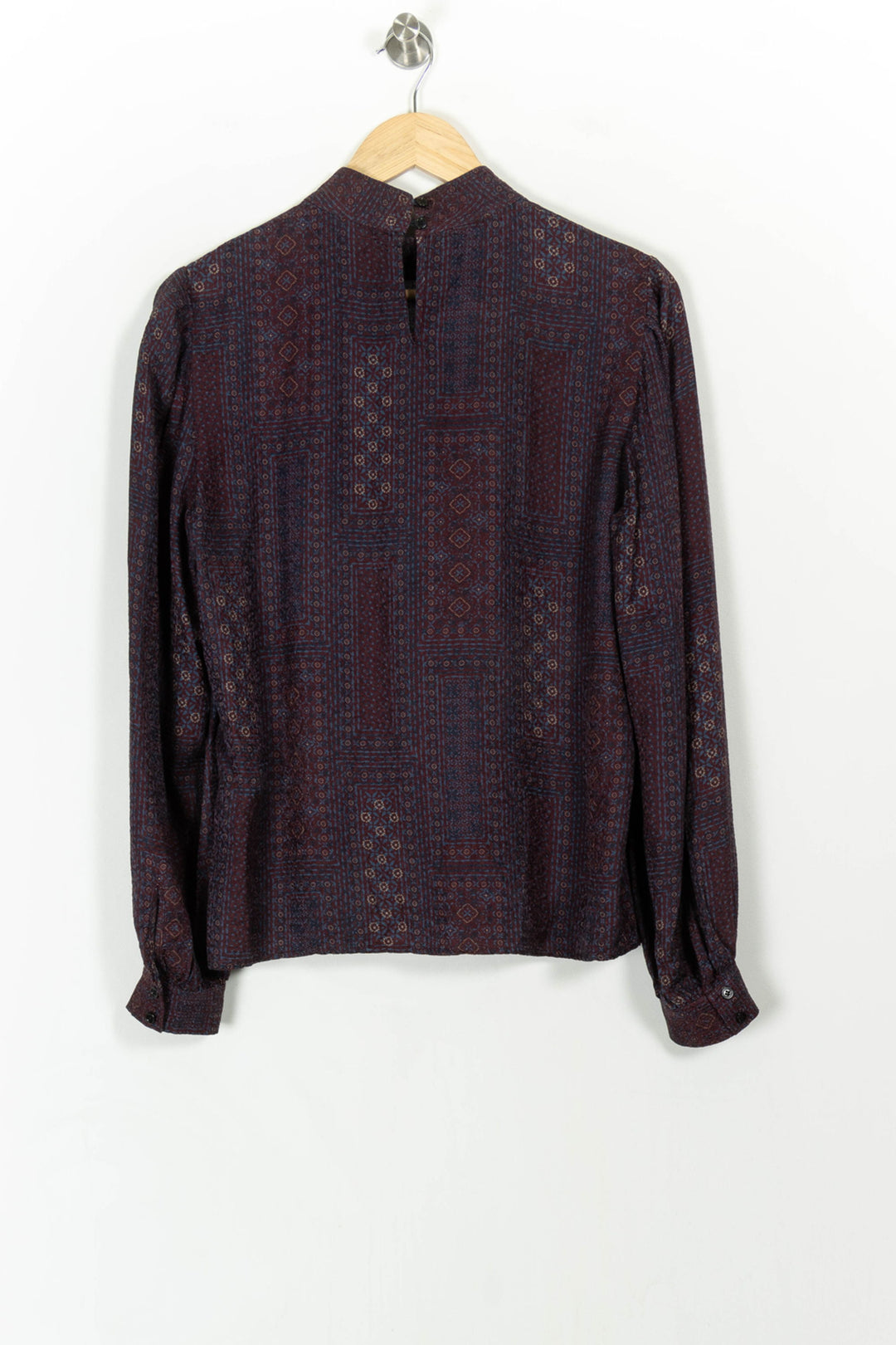 Blouse Bordeaux - Taille XL/42 de la marque Vanessa Bruno | PARAD23862 - Vendu par Paradigme - Image 4