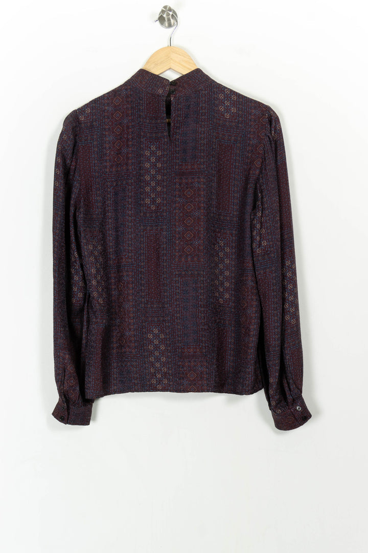 Blouse Bordeaux - Taille XL/42 de la marque Vanessa Bruno | PARAD23862 - Vendu par Paradigme - Image 4