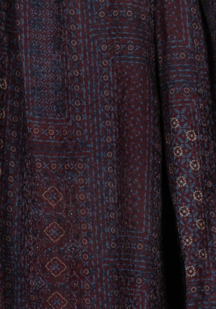 Blouse Bordeaux - Taille XL/42 de la marque Vanessa Bruno | PARAD23862 - Vendu par Paradigme - Image 3
