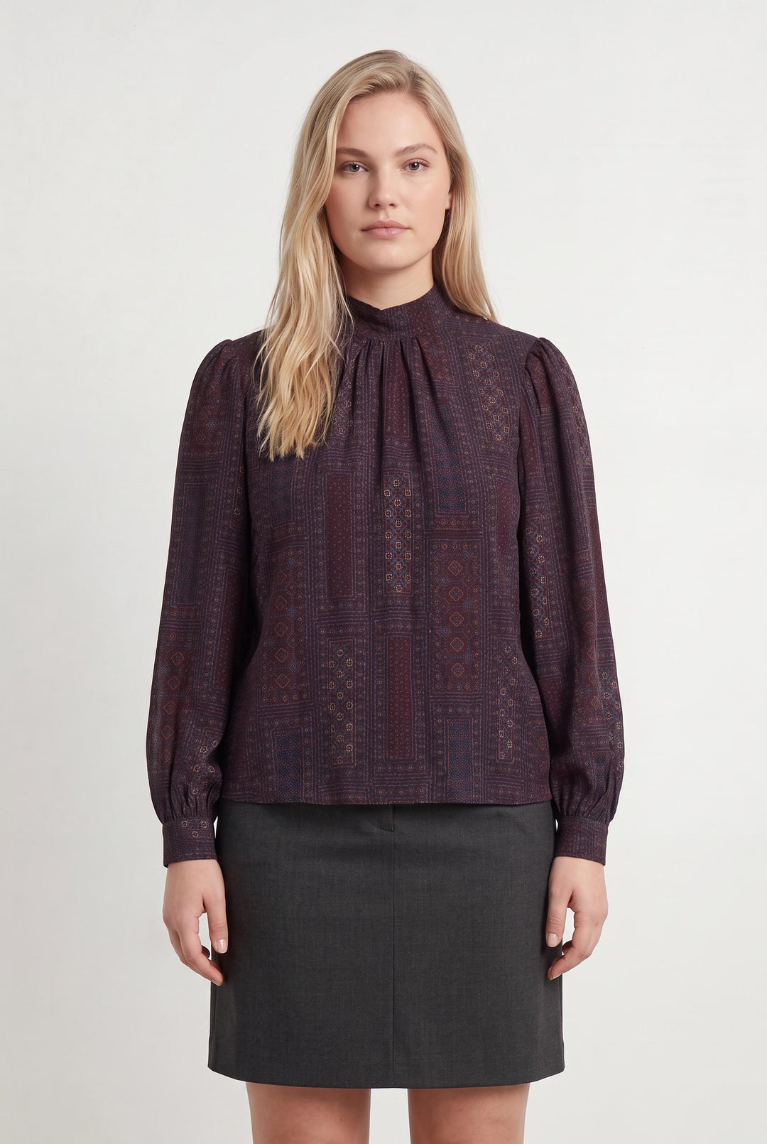 Blouse Bordeaux - Taille XL/42 de la marque Vanessa Bruno | PARAD23862 - Vendu par Paradigme - Image 1