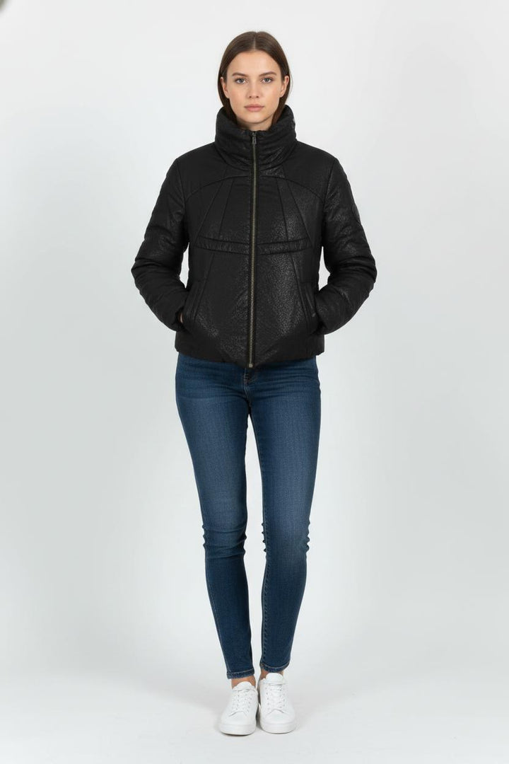 Doudoune Noire - Taille XXL/44 de la marque IKKS | PARAD23934 - Vendu par Paradigme - Image 1
