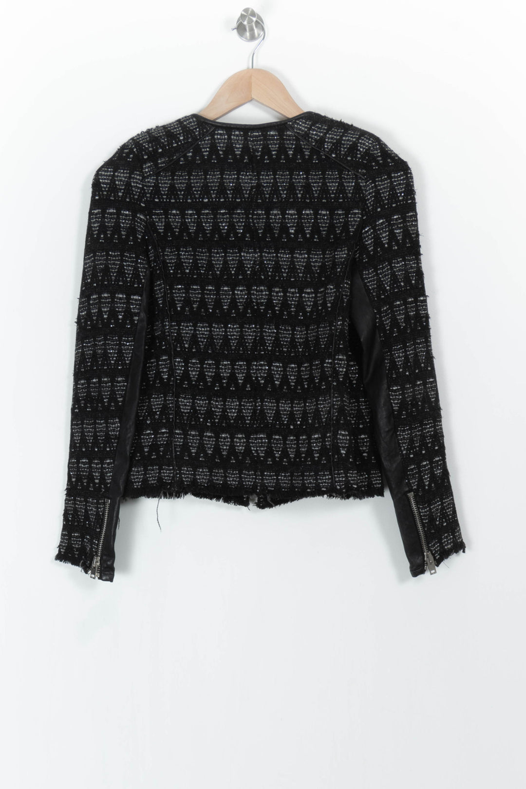 Veste Noire et Grise - Taille XS/34 de la marque IRO | PARAD23960 - Vendu par Paradigme - Image 4