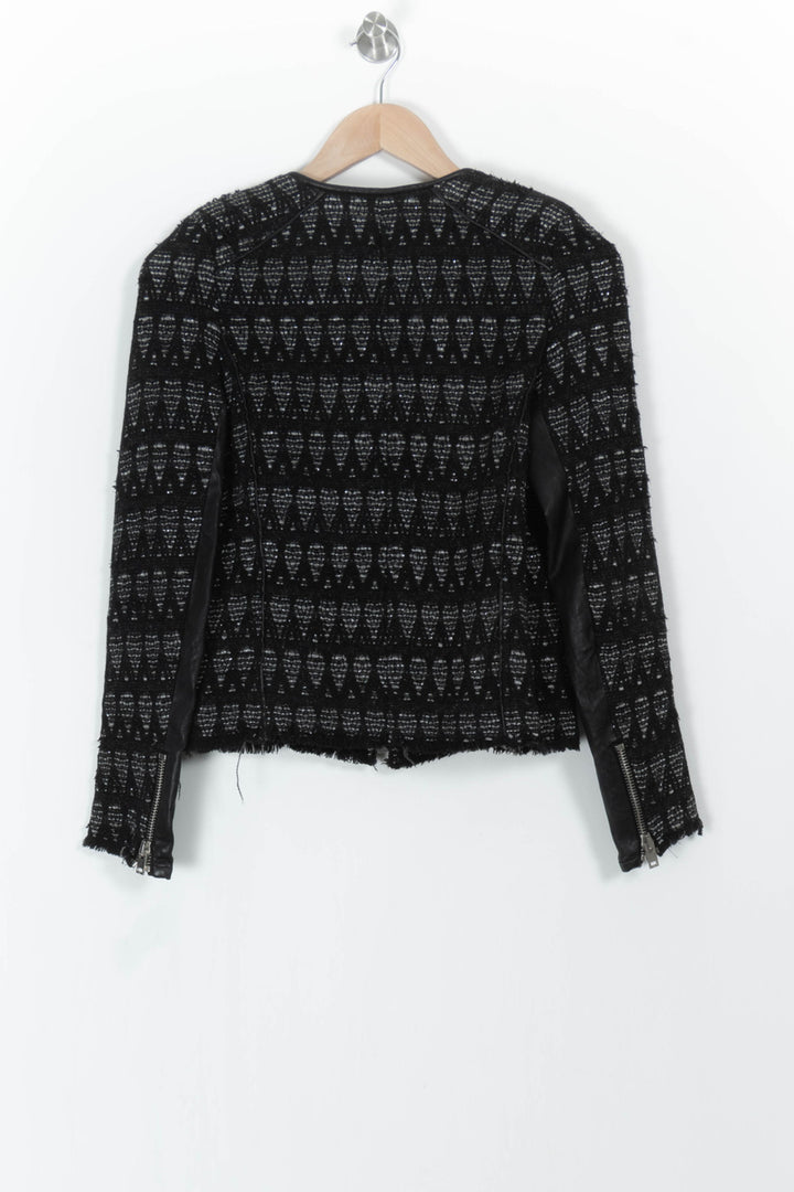 Veste Noire et Grise - Taille XS/34 de la marque IRO | PARAD23960 - Vendu par Paradigme - Image 4