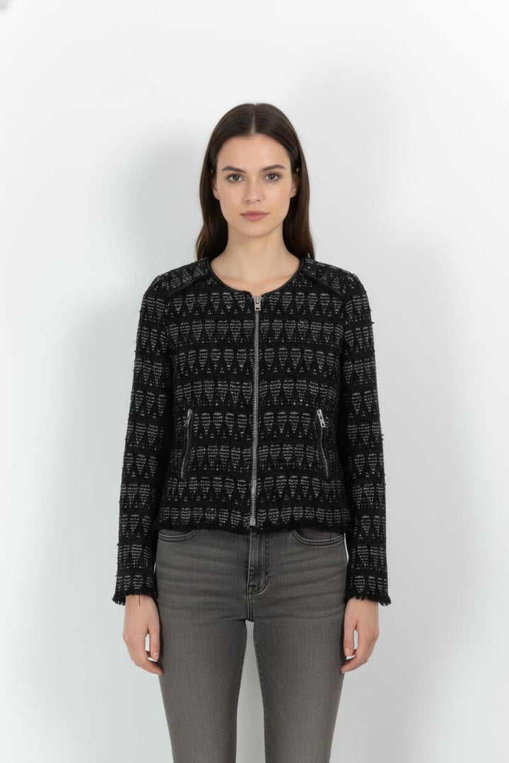 Veste Noire et Grise - Taille XS/34 de la marque IRO | PARAD23960 - Vendu par Paradigme - Image 1