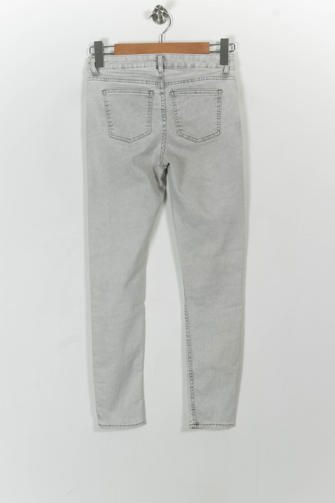 Jean Slim Gris - Taille M/38 de la marque Acne Studios | PARAD23962 - Vendu par Paradigme - Image 4