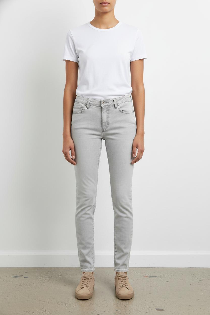 Jean Slim Gris - Taille M/38 de la marque Acne Studios | PARAD23962 - Vendu par Paradigme - Image 1