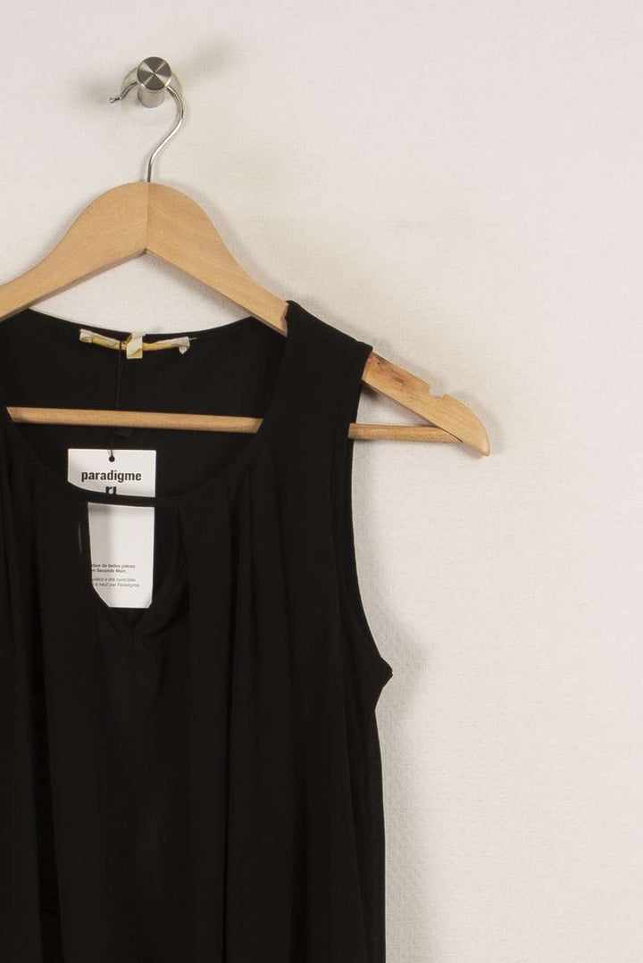 Robe noire - Taille M/38 de la marque La Fée Maraboutée | PARAD23964 - Vendu par Paradigme - Image 2